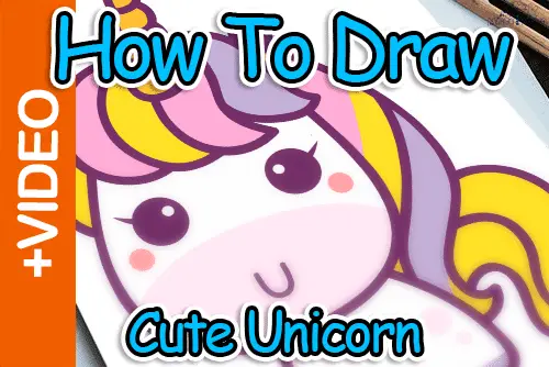 How To Draw A Cute Unicorn Thumbnail