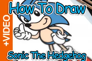 How To Draw Sonic Thumbnail
