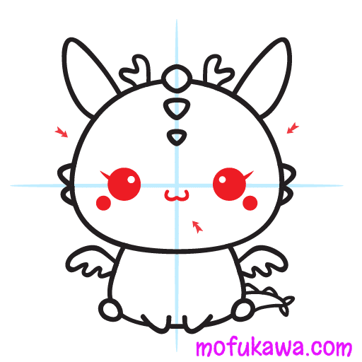 How To Draw A Cute Dragon 17 How To Draw A Cute Dragon Step 11