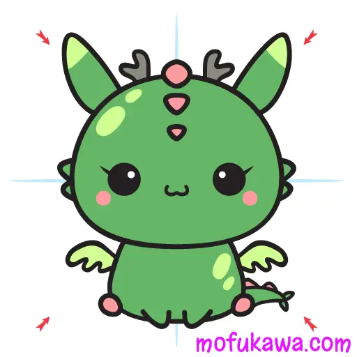 How To Draw A Cute Dragon 18 How To Draw A Cute Dragon Step 12