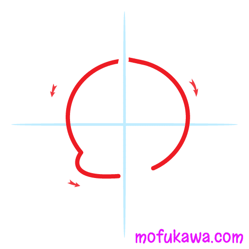 How To Draw A Cute Dog 7 howtodrawacutedog-step1
