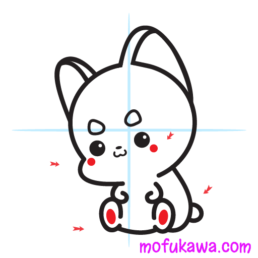 How To Draw A Cute Dog 17 howtodrawacutedog-step11