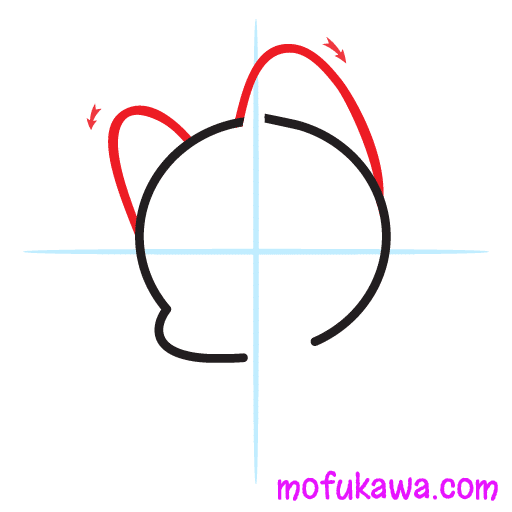 How To Draw A Cute Dog 8 howtodrawacutedog-step2