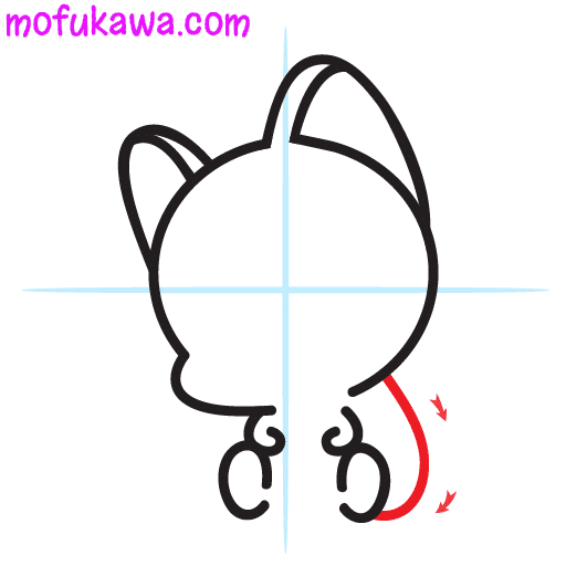 How To Draw A Cute Dog 12 howtodrawacutedog-step6