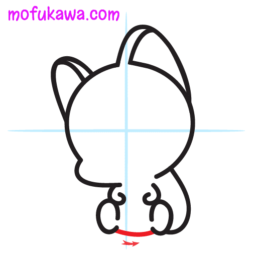 How To Draw A Cute Dog 13 howtodrawacutedog-step7