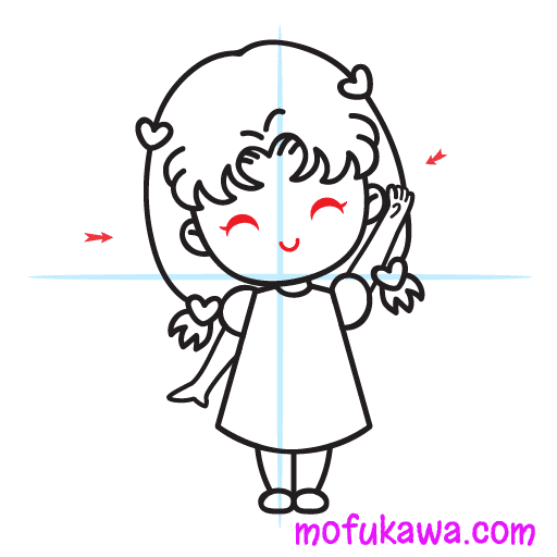 How To Draw A Cute Girl 16 Draw Cute Girl Step 10