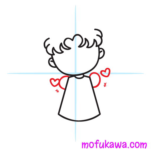 Draw Cute Girl Step 5