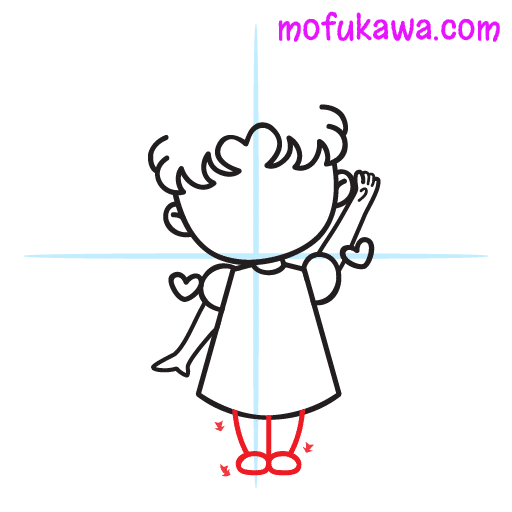How To Draw A Cute Girl 13 Draw Cute Girl Step 7