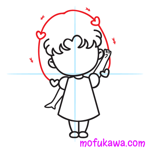 How To Draw A Cute Girl 14 Draw Cute Girl Step 8
