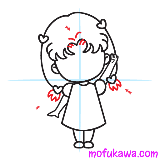 How To Draw A Cute Girl 15 Draw Cute Girl Step 9