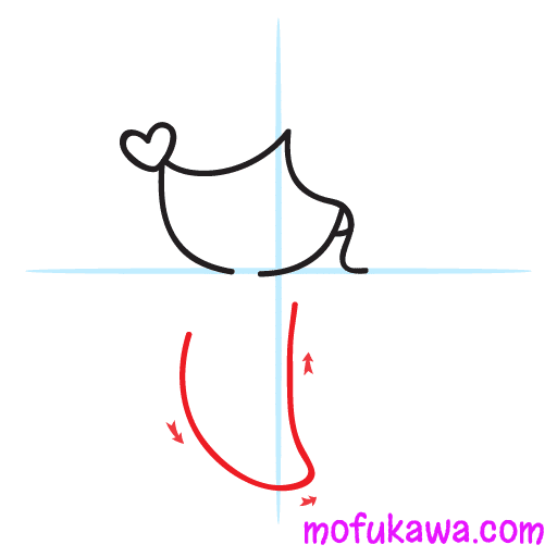 How To Draw A Cute Mermaid 9 howtodrawamermaid-step3