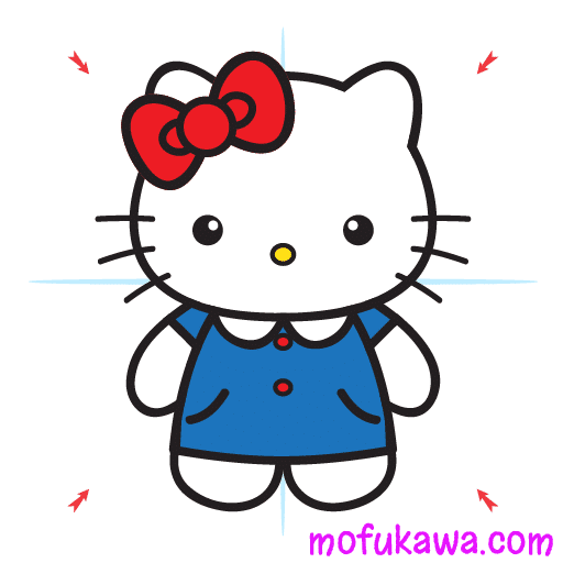 How To Draw Hello Kitty 12 howtodrawhellokitty-step12
