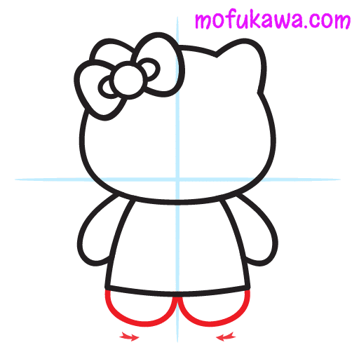 How To Draw Hello Kitty 7 howtodrawhellokitty-step7
