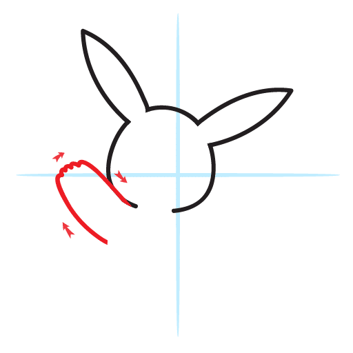 howtodrawpikachu-step1