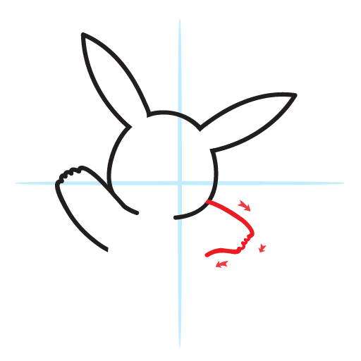 How To Draw Pikachu 10 howtodrawpikachu-step4