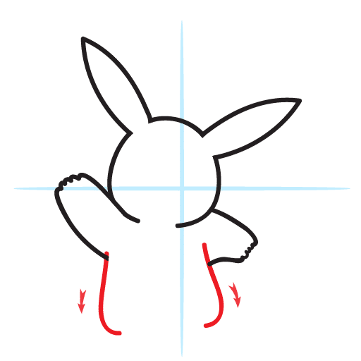 How To Draw Pikachu 11 howtodrawpikachu-step5