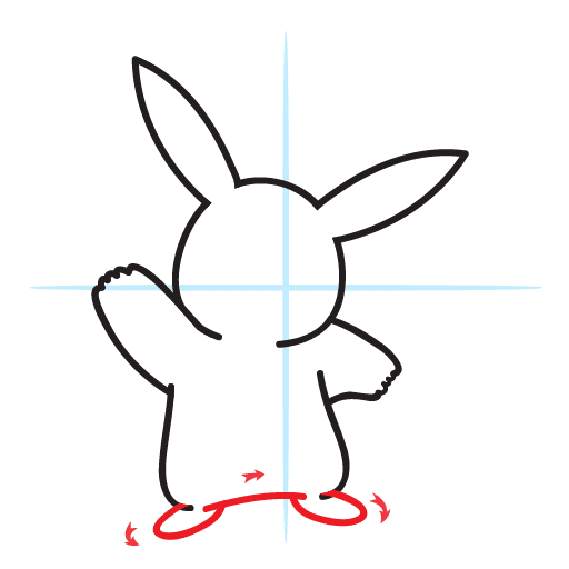 How To Draw Pikachu 12 howtodrawpikachu-step6