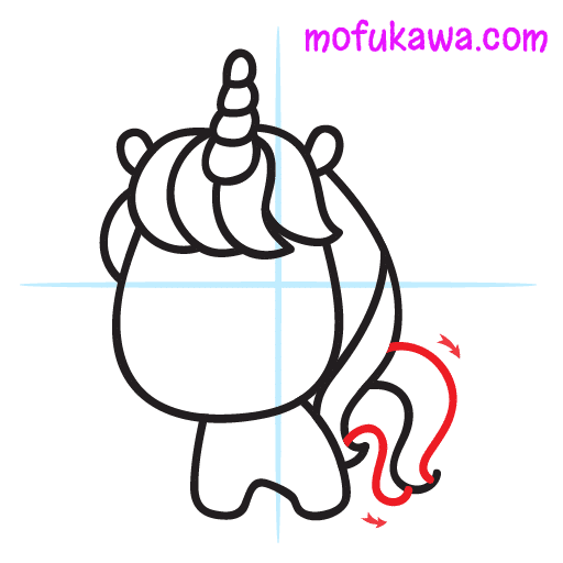 How To Draw A Cute Unicorn 10 howtodrawunicorn-step10