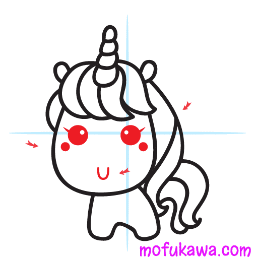 How To Draw A Cute Unicorn 11 howtodrawunicorn-step11