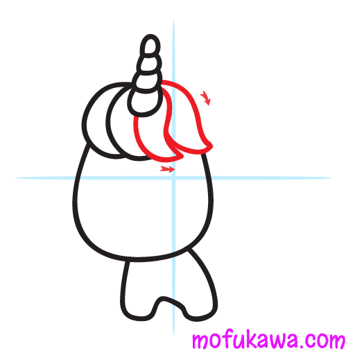 How To Draw A Cute Unicorn 5 howtodrawunicorn-step5