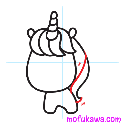 How To Draw A Cute Unicorn 8 howtodrawunicorn-step8