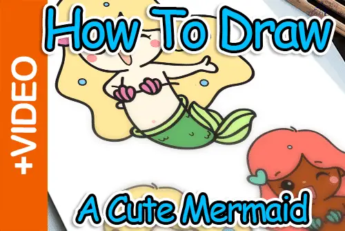 How To Draw A Mermaid Thumbnail