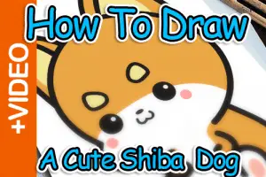 How To Draw A Cute Dog Thumbnail