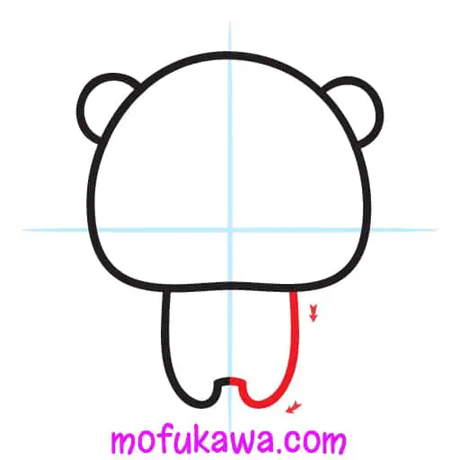 How To Draw A Cute Panda Step 4