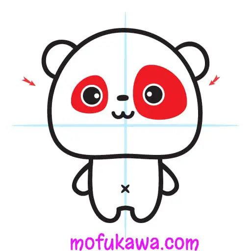 How To Draw A Cute Panda Step 9