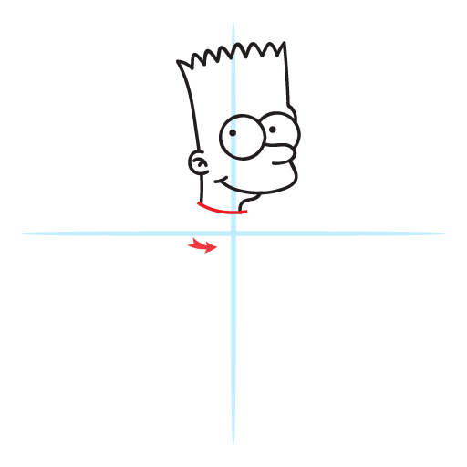 How To Draw Bart Simpson 16 howtodrawbarsimpson step10