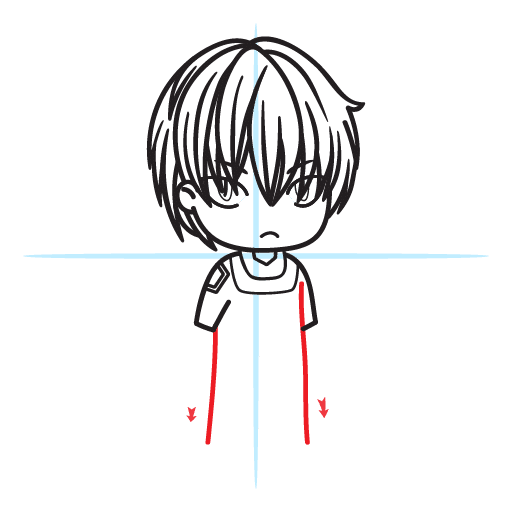How To Draw Todoroki Shoto 18 howtodrawtodoroki shoto step12