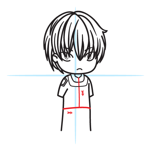 How To Draw Todoroki Shoto 19 howtodrawtodoroki shoto step13