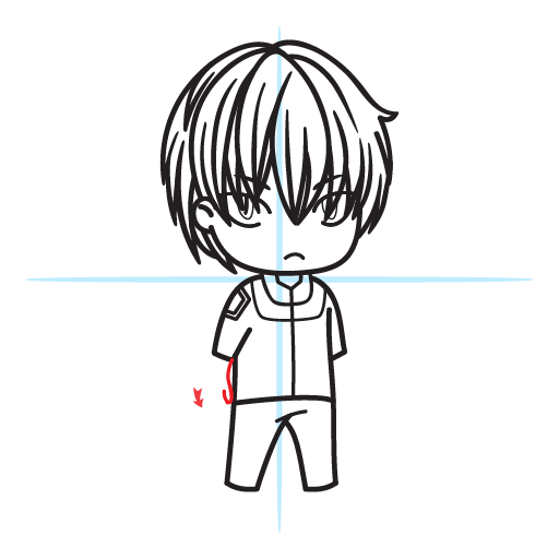 How To Draw Todoroki Shoto 21 howtodrawtodoroki shoto step15