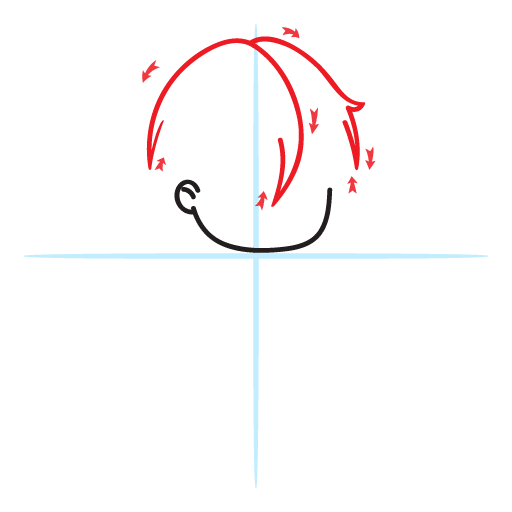 How To Draw Todoroki Shoto 8 howtodrawtodoroki shoto step2