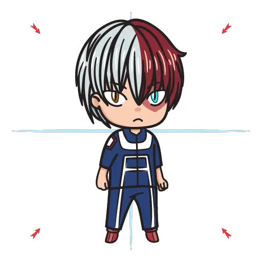 How To Draw Todoroki Shoto 26 howtodrawtodoroki shoto step20