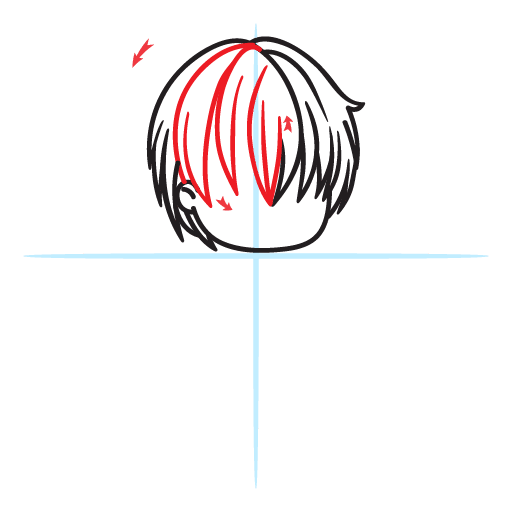 How To Draw Todoroki Shoto 11 howtodrawtodoroki shoto step5