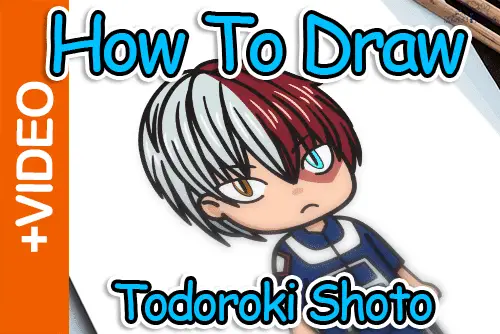 How To Draw Todoroki Shoto Website Thumbnail