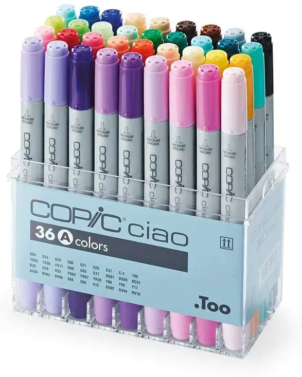 The 13 Best Markers for Adult Coloring Books In 2023 2 copic markers