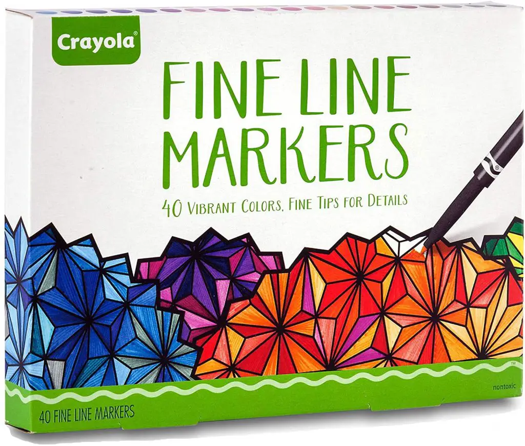 The 13 Best Markers for Adult Coloring Books In 2023 6 crayola markers