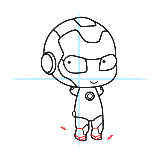How To Draw Iron Man 18 howtodrawironman-step12