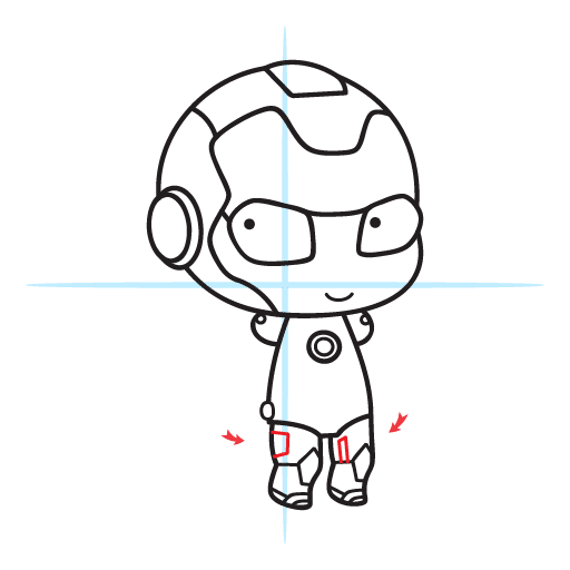 How To Draw Iron Man 19 howtodrawironman-step13