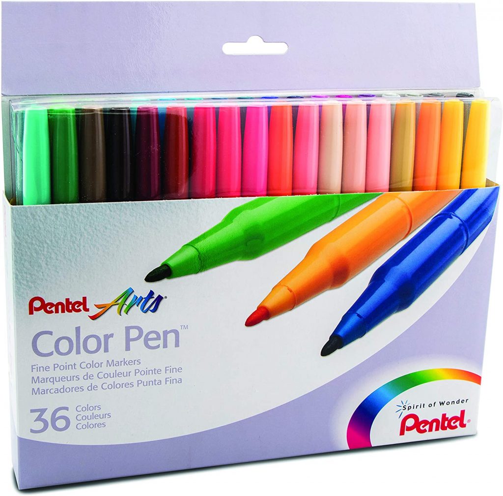 The 13 Best Markers for Adult Coloring Books In 2023 22 pentel markers
