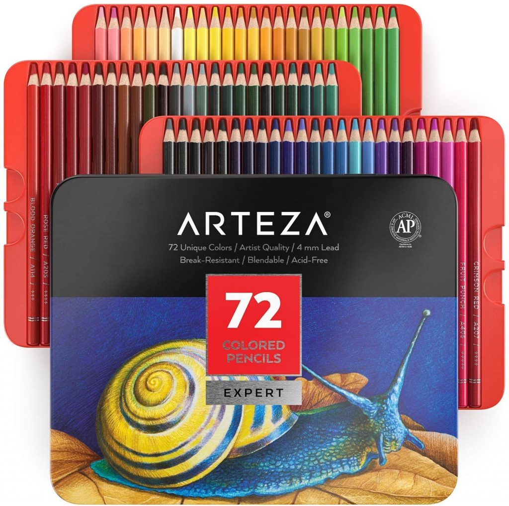 10 Best Colored Pencils for Adult Coloring Books In 2023 8 Arteza Professional Colored Pencils