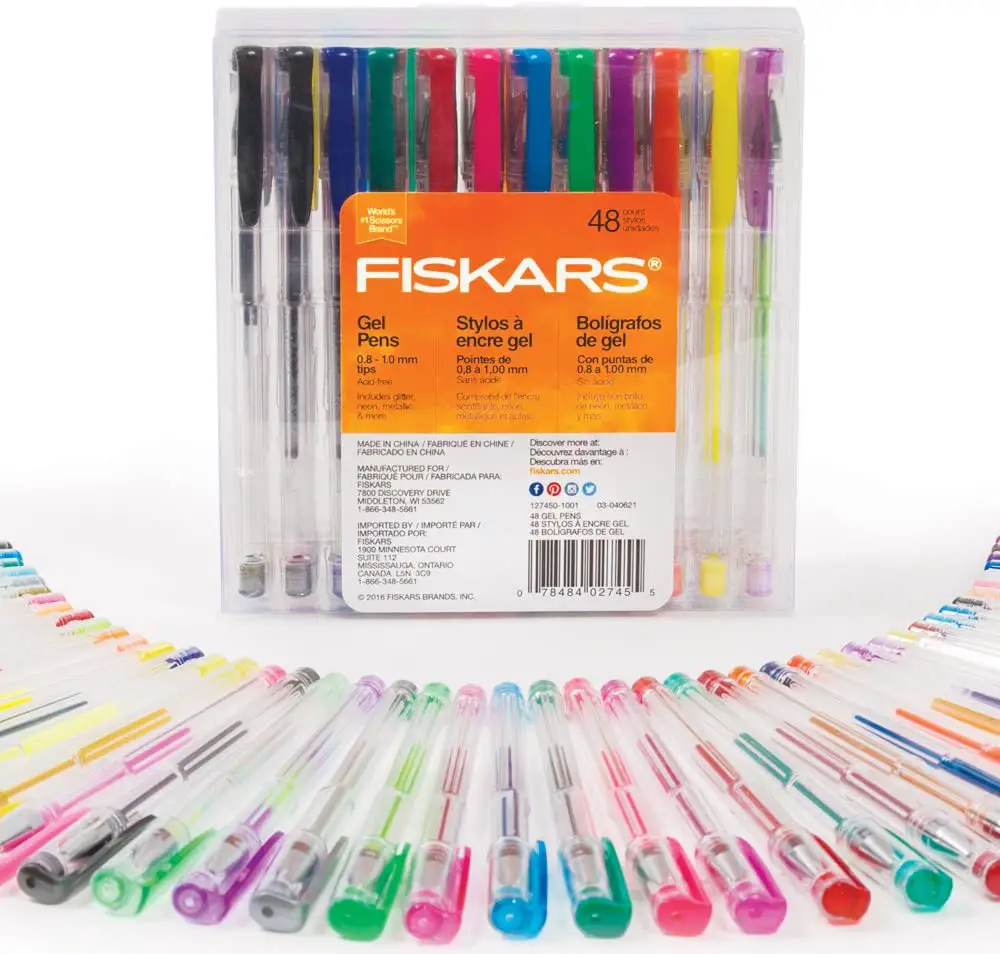 The 13 Best Gel Pens for Coloring Books For 2023 20 Fiskar Gel Pens