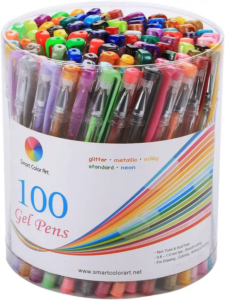 The 13 Best Gel Pens for Coloring Books For 2023 24 Smart Color Art