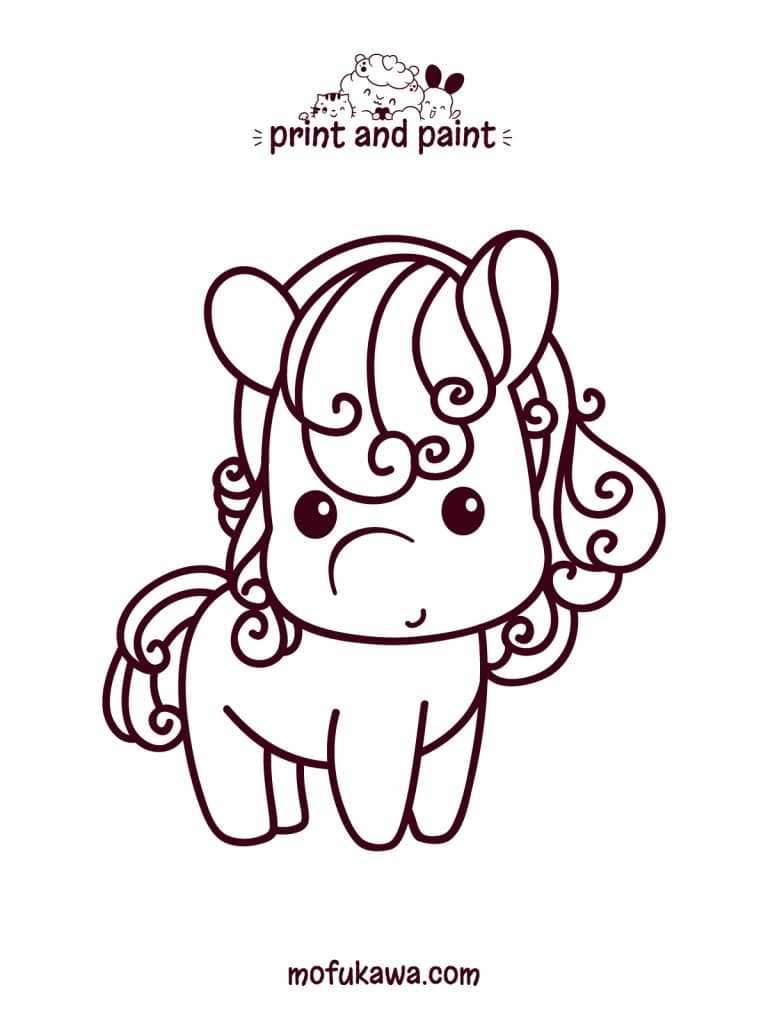 horse-coloring-page