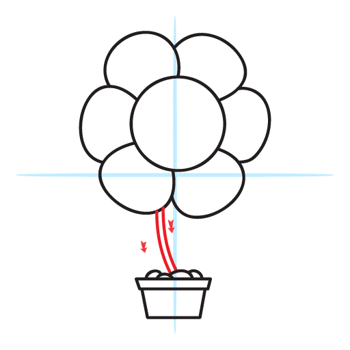 How To Draw A Flower 16 howtodrawaflower-step10