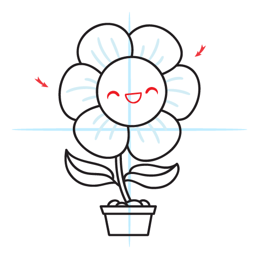 How To Draw A Flower 24 howtodrawaflower-step18