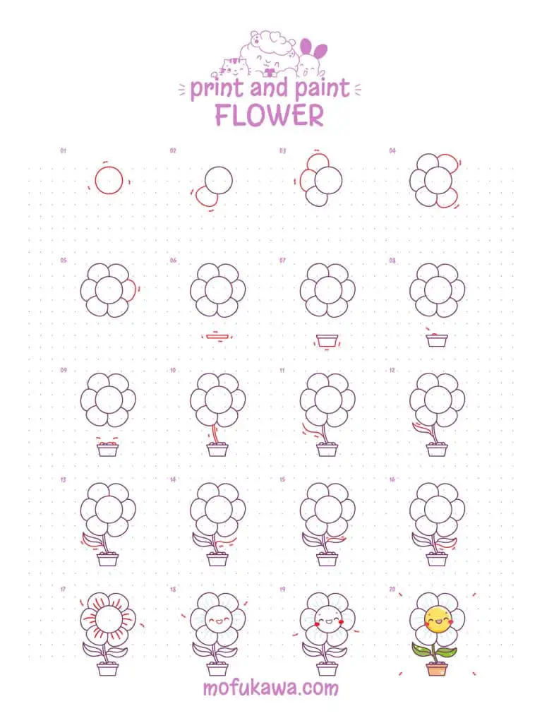 howtodrawaflower-stepbystep