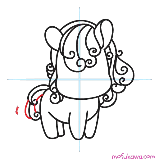 How To Draw A Horse - Easy Step By Step Guide 23 howtodrawahorse-step17